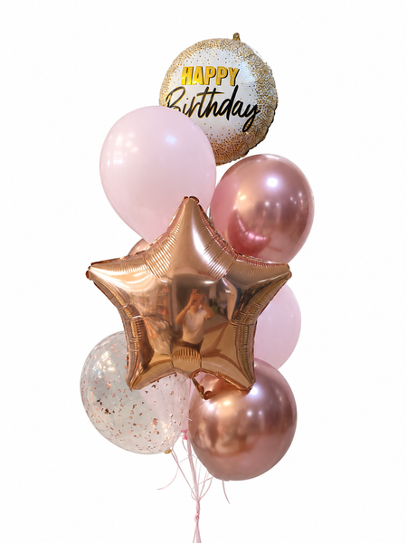 Фонтан з кульок "Happy birthday" GL-310 фото